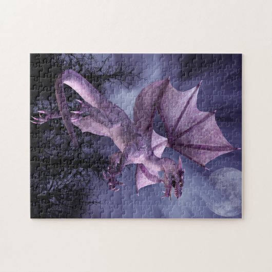 Drache-Mond Puzzle (Horizontal)