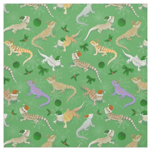 Drache Morph Holiday Green Stoff (Muster)