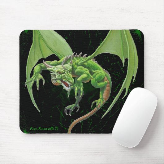 Drache Mousepad (Mit Mouse)