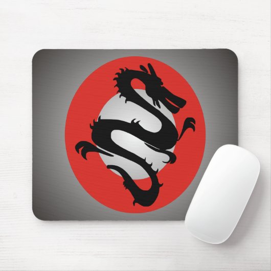 Drache Mousepad (Mit Mouse)