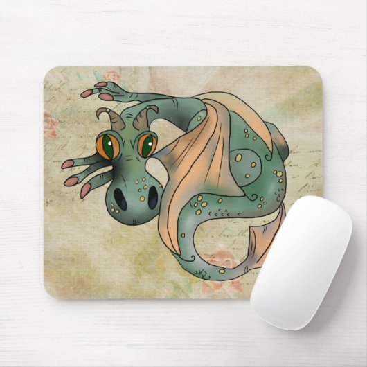 Drache Mousepad (Mit Mouse)