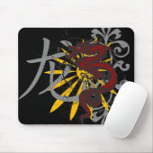 Drache Mousepad (Mit Mouse)