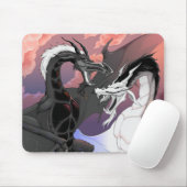 Drache Mousepad (Mit Mouse)