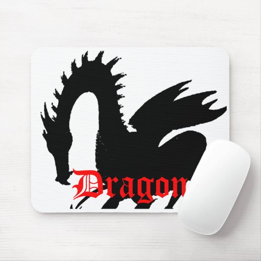 Drache Mousepad (Mit Mouse)