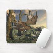 Drache Mousepad (Mit Mouse)