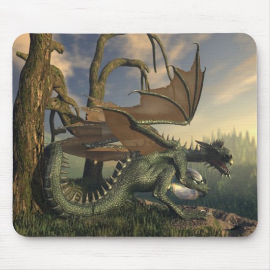 Drache Mousepad (Vorne)