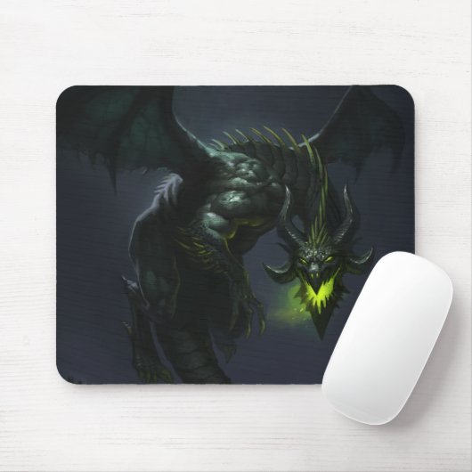 Drache Mousepad (Mit Mouse)
