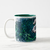 Drache Mug Zweifarbige Tasse (Links)