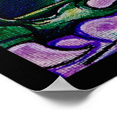 Drache nah-Poster Poster (Ecke)