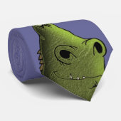 Drache-Nahaufnahme Krawatte (Gerollt)