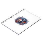 Drache Notizblock (Linke Seite)