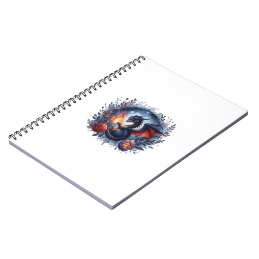 Drache Notizblock (Linke Seite)