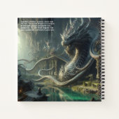 Drache Notizblock (Rückseite)
