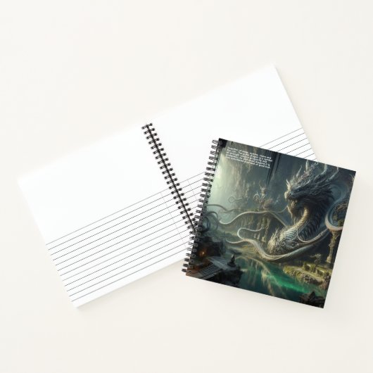 Drache Notizblock (Innenseite)