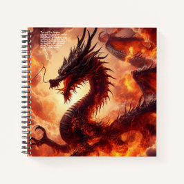 Drache Notizblock