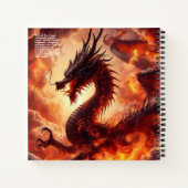 Drache Notizblock (Rückseite)
