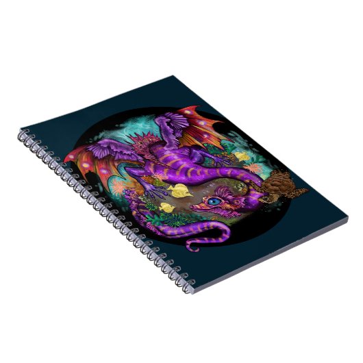 Drache Notizblock (Rechte Seite)