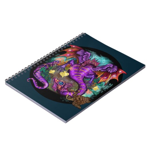 Drache Notizblock (Linke Seite)