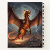 Drache Notizbuch (Rückseite)