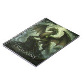 Drache Notizbuch Notizblock (Linke Seite)