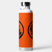 Drache Novelty Golfer Anfangsbuchstabe Geschenk Trinkflasche (Rechts)