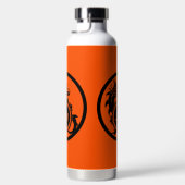 Drache Novelty Golfer Anfangsbuchstabe Geschenk Trinkflasche (Rechts)