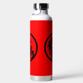 Drache Novelty Golfer Anfangsbuchstabe Geschenk Trinkflasche (Rechts)
