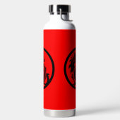 Drache Novelty Golfer Anfangsbuchstabe Geschenk Trinkflasche (links)