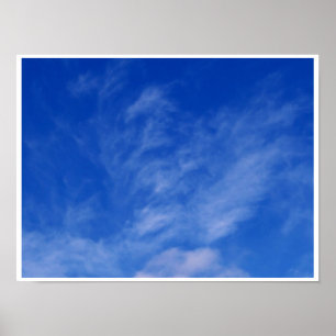 Drache oder Einhorn in den Wolken ~ Poster / Print