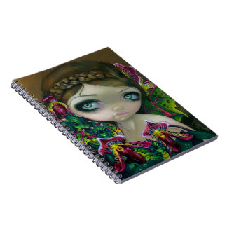"Drache-Orchideen-" Notizbuch Notizblock