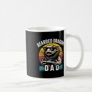 Drache Papa Vintage Videospiel Eidechse Reptilienl Kaffeetasse