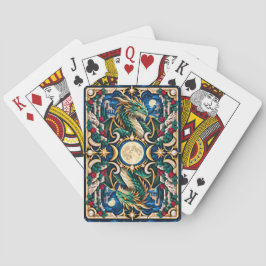 Drache, Paper Cut Monster Spielkarten