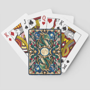 Drache, Paper Cut Monster Spielkarten