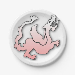 Drache Pappteller