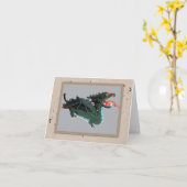 Drache-Perlen-Karte Karte (Gelbe Blume)