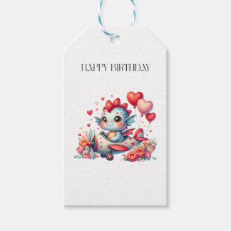 Drache Pilot Geburtstag Geschenkanhänger