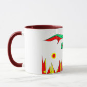 Drache-Planeten-Tasse Tasse (Links)