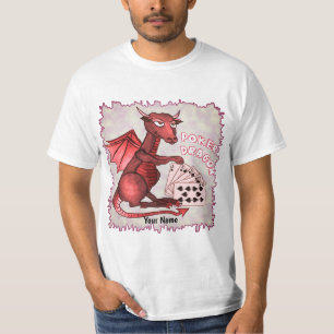 Drache Poker T-Shirt