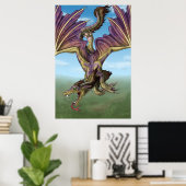 Drache Poster (Heimbüro)