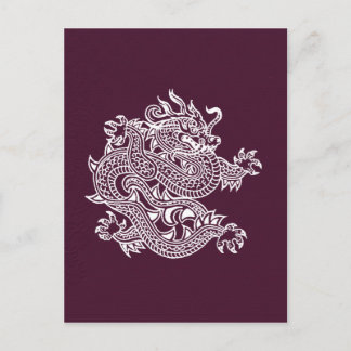 Drache Postkarte