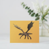 Drache Postkarte (Stehend Vorderseite)