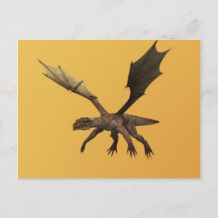 Drache Postkarte