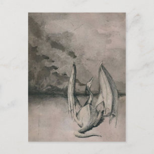 Drache Postkarte