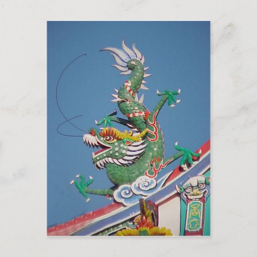 Drache Postkarte (Vorderseite)