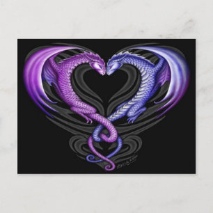 Drache Postkarte