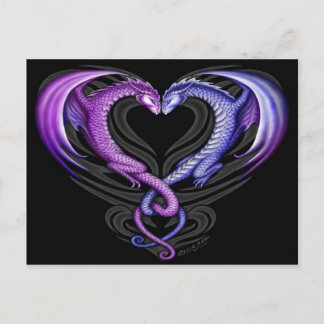 Drache Postkarte