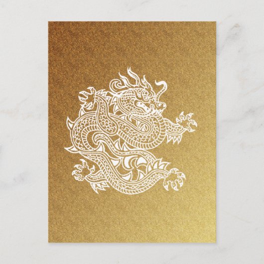 Drache Postkarte (Vorderseite)