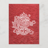 Drache Postkarte (Vorderseite)