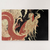 Drache Puzzle (Horizontal)