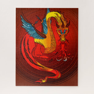 Drache Puzzle
